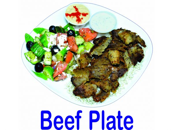 Beef Plate Burnaby BC Mr Greek Donair Store